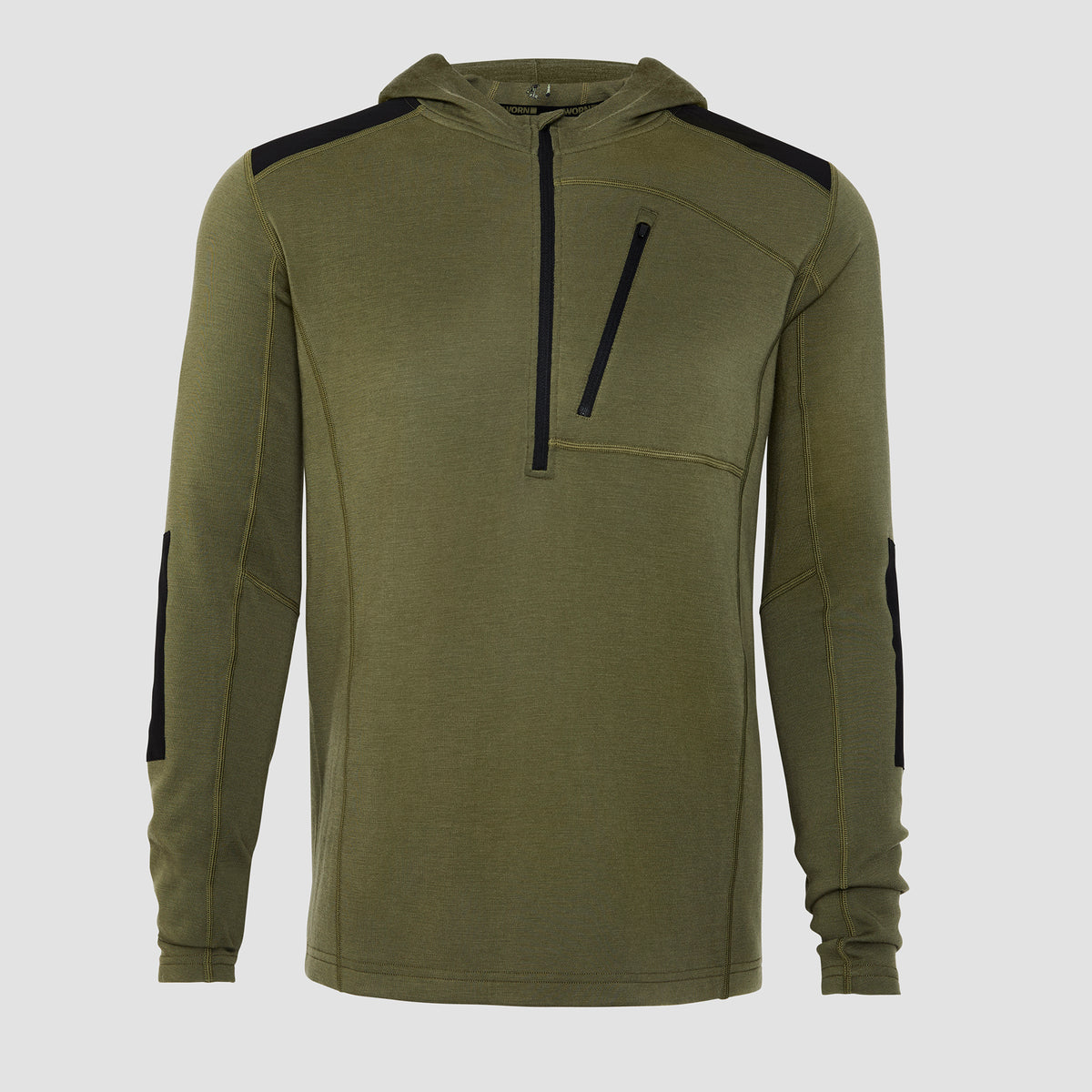 WORN: Cloudbase Merino: RIII Hooded Half-Zip 250gsm