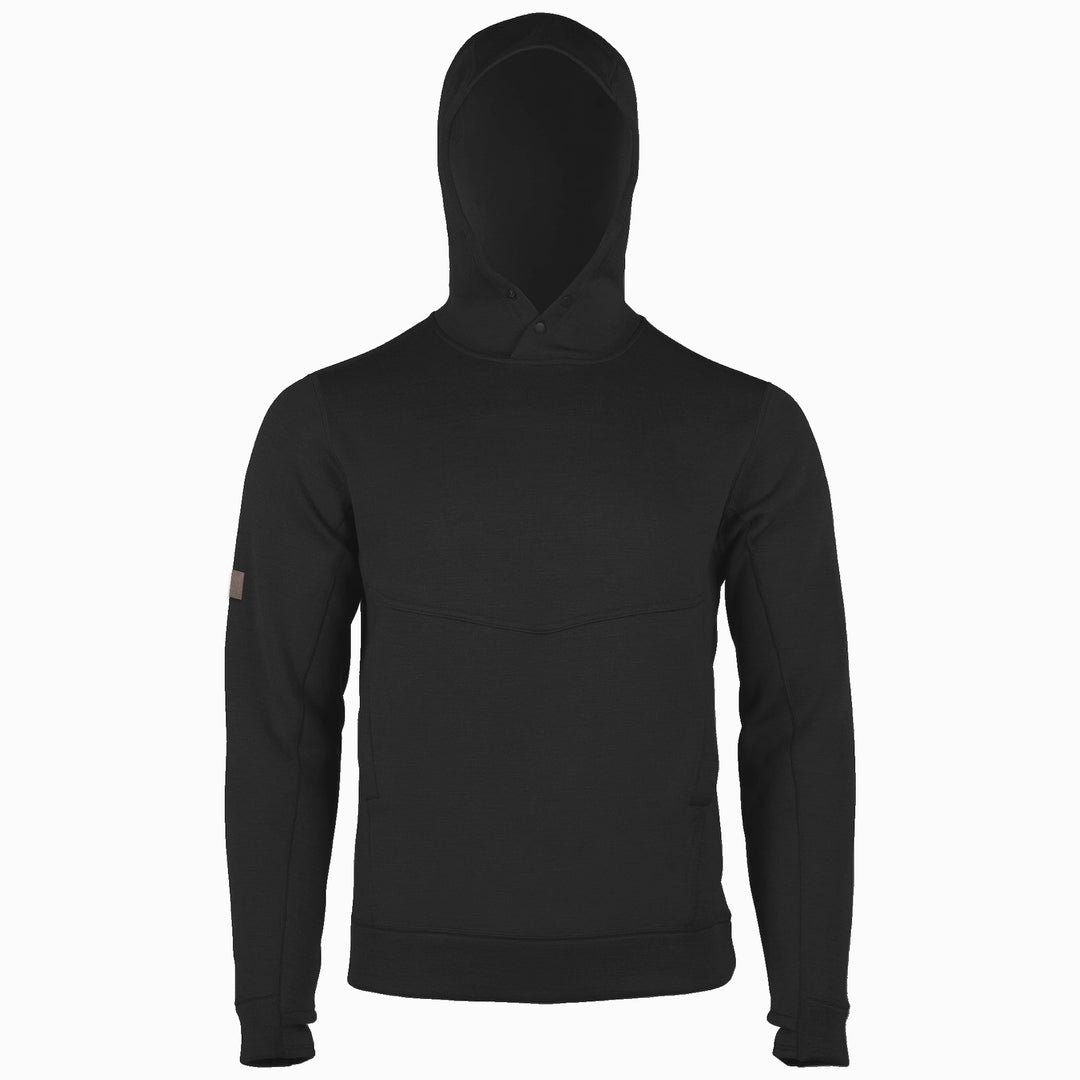 WORN: Cloudbase Merino: Heavy Weather Hooded Mid