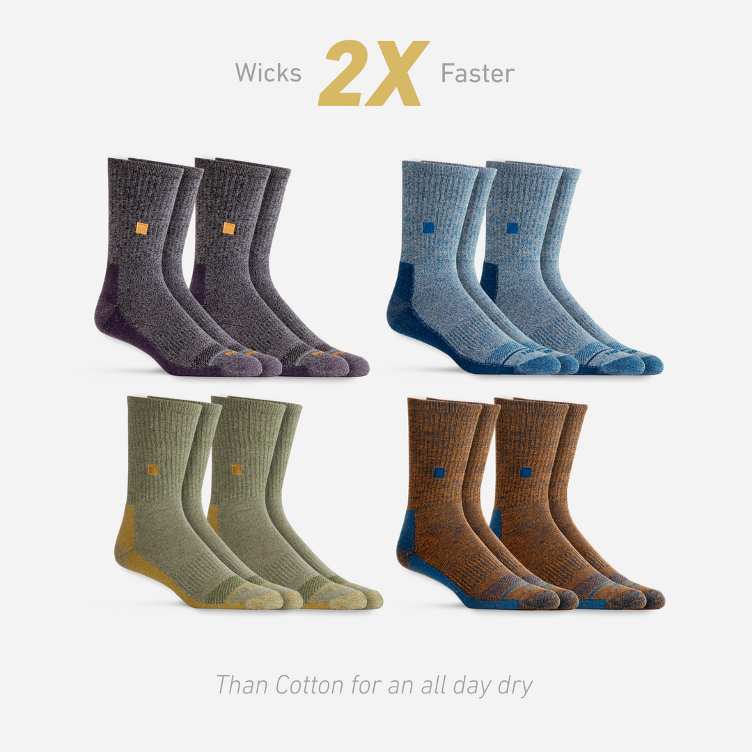 WORN T3 Ankle Socks: Arrowool™ Ankle Socks For Running & Hiking