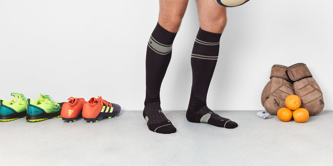 WORN Arrowool™ T3 Rugby Sock: Men's Rugby Stripe Socks